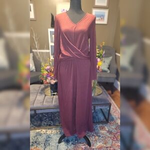 NWT Old Navy Twist Front Jersey Knit Jumpsuit Size L